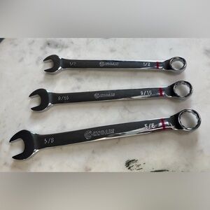 NEW Kobalt SAE combination wrenches 1/2 5/8 9/16